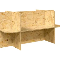 vidaXL Terrarium Bruin 100 x 50 x 100 cm OSB