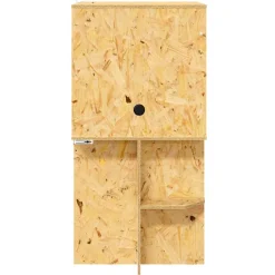 vidaXL Terrarium Bruin 100 x 50 x 100 cm OSB