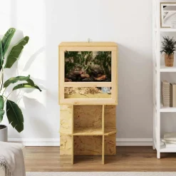 vidaXL Terrarium Bruin 50 x 50 x 100 cm OSB