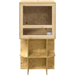 vidaXL Terrarium Bruin 50 x 50 x 100 cm OSB