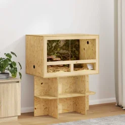 vidaXL Terrarium Bruin 80 x 50 x 100 cm OSB