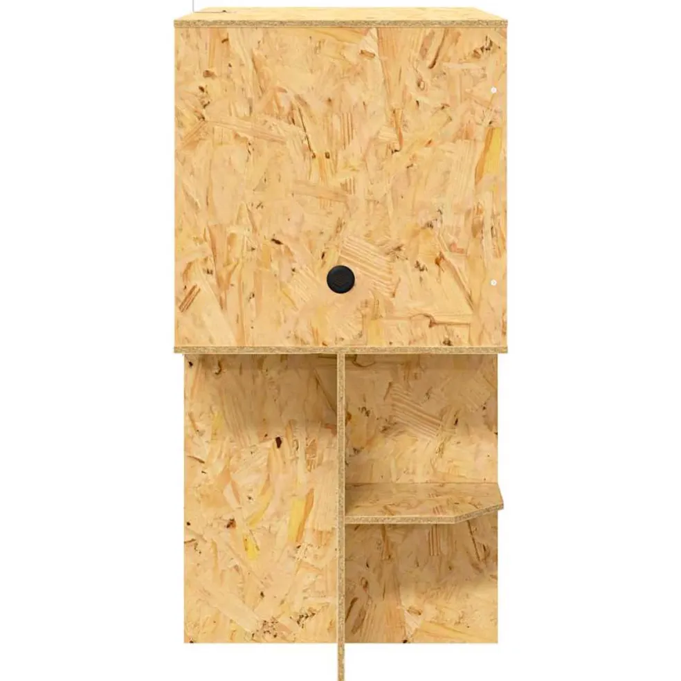 vidaXL Terrarium Bruin 80 x 50 x 100 cm OSB