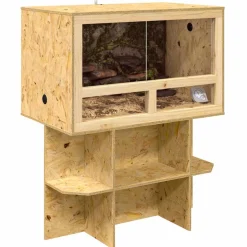 vidaXL Terrarium Bruin 80 x 50 x 100 cm OSB