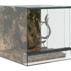 vidaXL Terrarium met opslag Transparant 30 x 30 x 30 cm Glas