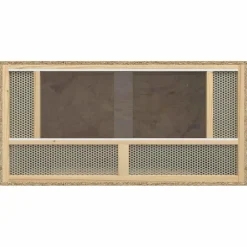 vidaXL Terrarium 80x40x40 cm bewerkt hout