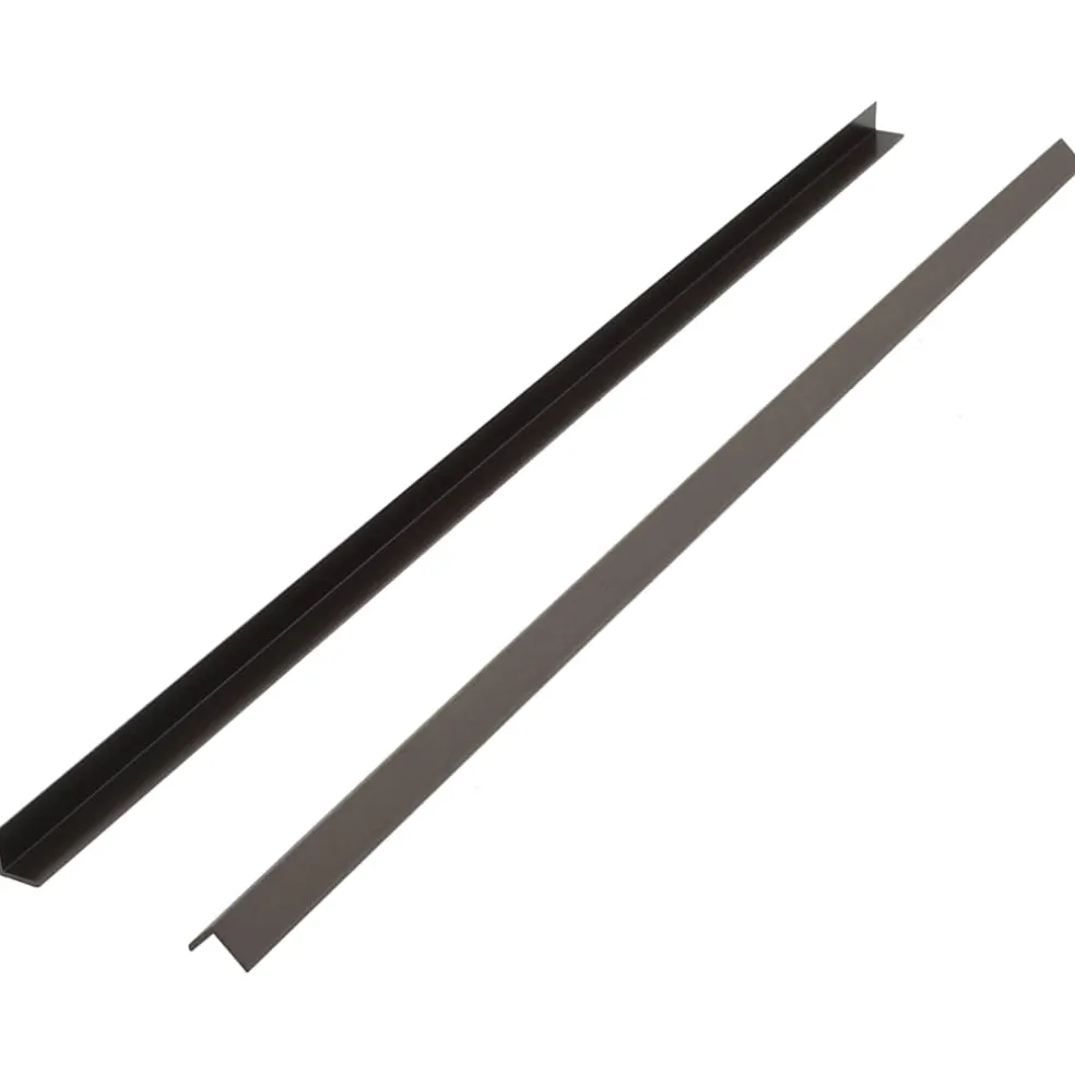 vidaXL Terras hoekplinten 5 st 170 cm HKC donkerbruin