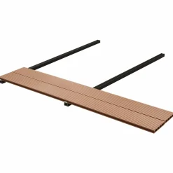 vidaXL Terrasplank 30 st Bruin WPC