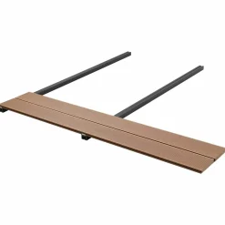 vidaXL Terrasplank 30 st Teakhout WPC