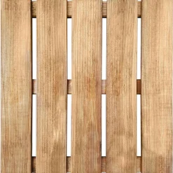 vidaXL Terras Tegel 12 st Bruin 50 x 50 cm