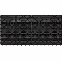 vidaXL Terras Tegel 6 st Donkerbruin 60 x 30 cm WPC