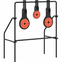 vidaXL Terugstellend Doel Zwart 26 x 13 x 31 cm Staal