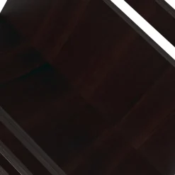 vidaXL Tijdschriftenrek vloermodel hout bruin