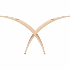 vidaXL Tijdschriftenrek vloermodel hout naturel