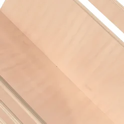 vidaXL Tijdschriftenrek vloermodel hout naturel