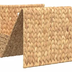 vidaXL Tijdschrifthouder 31x31x31 cm waterhyacint