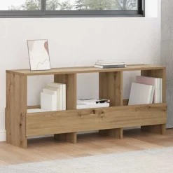 vidaXL Tijdschrift Rek Artisan Eiken 102 x 30 x 45 cm