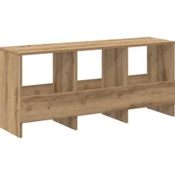 vidaXL Tijdschrift Rek Artisan Eiken 102 x 30 x 45 cm