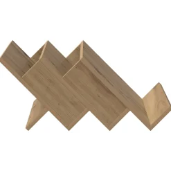 vidaXL Tijdschrift Rek Artisan Eiken 53 x 40 x 28,5 cm Bewerkt hout