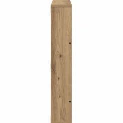 vidaXL Tijdschrift Rek Artisan Eiken 60 x 12 x 70 cm Bewerkt hout