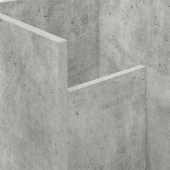 vidaXL Tijdschrift Rek Concerte Grijs 35 x 35 x 45 cm Bewerkt hout