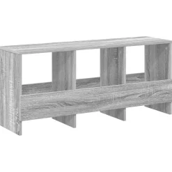 vidaXL Tijdschrift Rek Grijs Sonoma 102 x 30 x 45 cm
