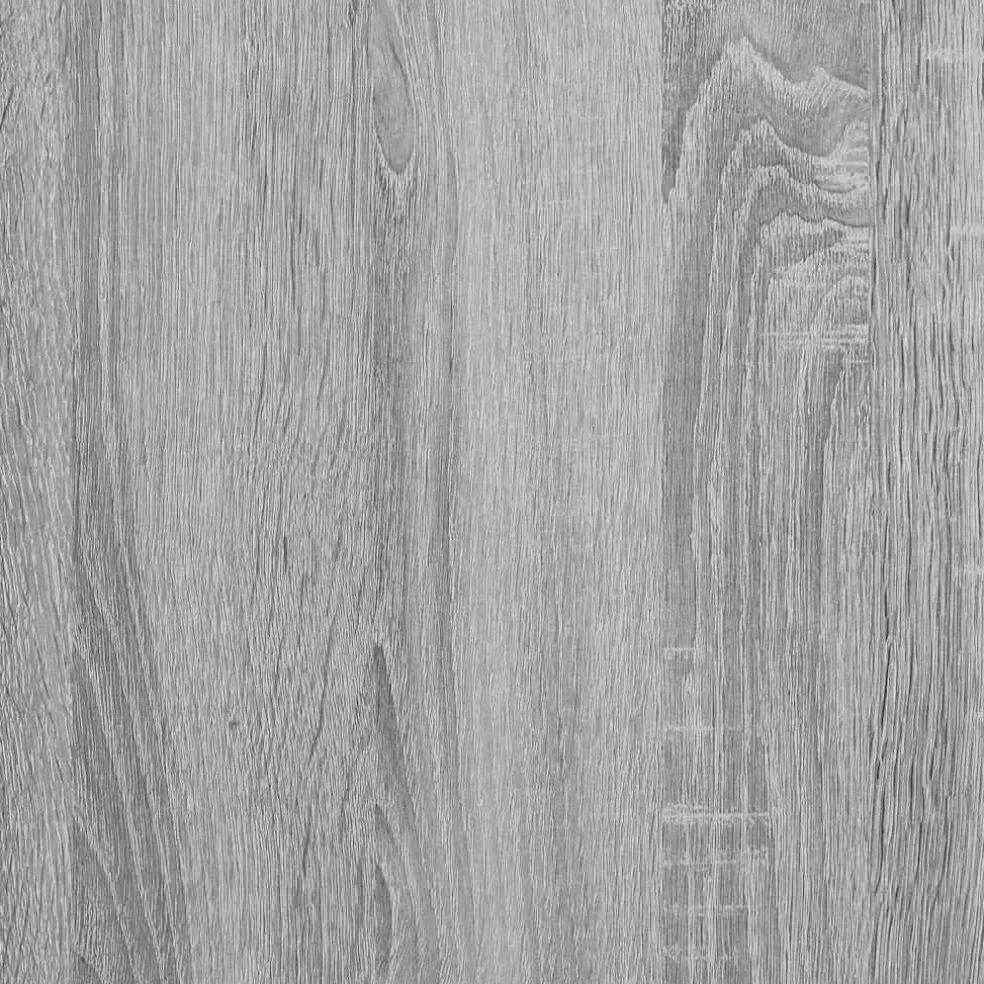 vidaXL Tijdschrift Rek Grijs Sonoma 102 x 30 x 45 cm