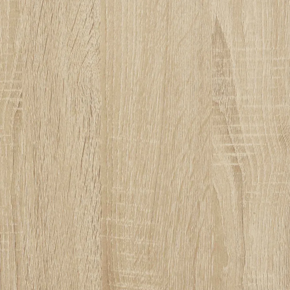 vidaXL Tijdschrift Rek Sonoma Eiken 53 x 40 x 28,5 cm Bewerkt hout
