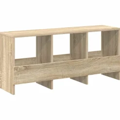 vidaXL Tijdschrift Rek Sonoma Eiken 102 x 30 x 45 cm