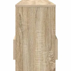 vidaXL Tijdschrift Rek Sonoma Eiken 102 x 30 x 45 cm