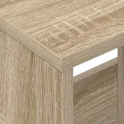 vidaXL Tijdschrift Rek Sonoma Eiken 102 x 30 x 45 cm