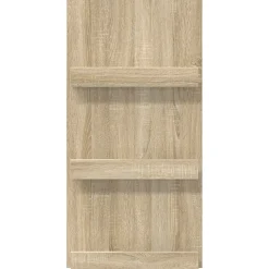 vidaXL Tijdschrift Rek Sonoma Eiken 51 x 11 x 102 cm Bewerkt hout
