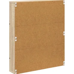 vidaXL Tijdschrift Rek Sonoma Eiken 60 x 12 x 70 cm Bewerkt hout