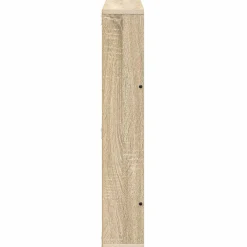 vidaXL Tijdschrift Rek Sonoma Eiken 60 x 12 x 70 cm Bewerkt hout