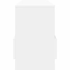 vidaXL Tijdschrift Rek Wit 102 x 30 x 45 cm