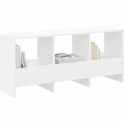 vidaXL Tijdschrift Rek Wit 102 x 30 x 45 cm