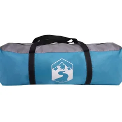 vidaXL Tipi Tent 10-persoons Blauw taft