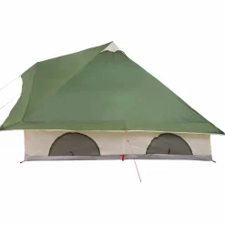 vidaXL Tipi Tent 8-persoons Groen taft