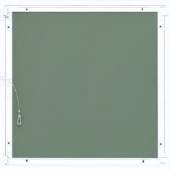 vidaXL Toegangspaneel met aluminium frame en gipsplaat 200x200 mm