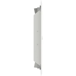 vidaXL Toegangs paneel 2 st Wit 23 x 23 x 3 cm Staal