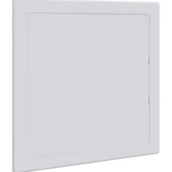 vidaXL Toegangs-panelen 2 st Wit 15 x 15 cm ABS Kunststof