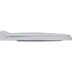 vidaXL Toiletbrillen met soft-close deksels 2 st kunststof wit