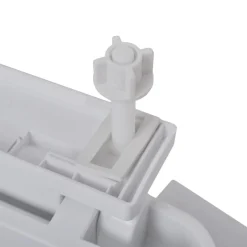 vidaXL Toiletbrillen met soft-close deksels 2 st kunststof wit en geel
