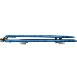 vidaXL Toiletbril met soft-close deksel waterdruppel MDF blauw