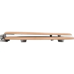 vidaXL Toiletbril met soft-close deksel bamboe MDF