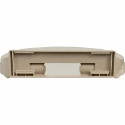 vidaXL Toiletbril soft-close ovaal beige