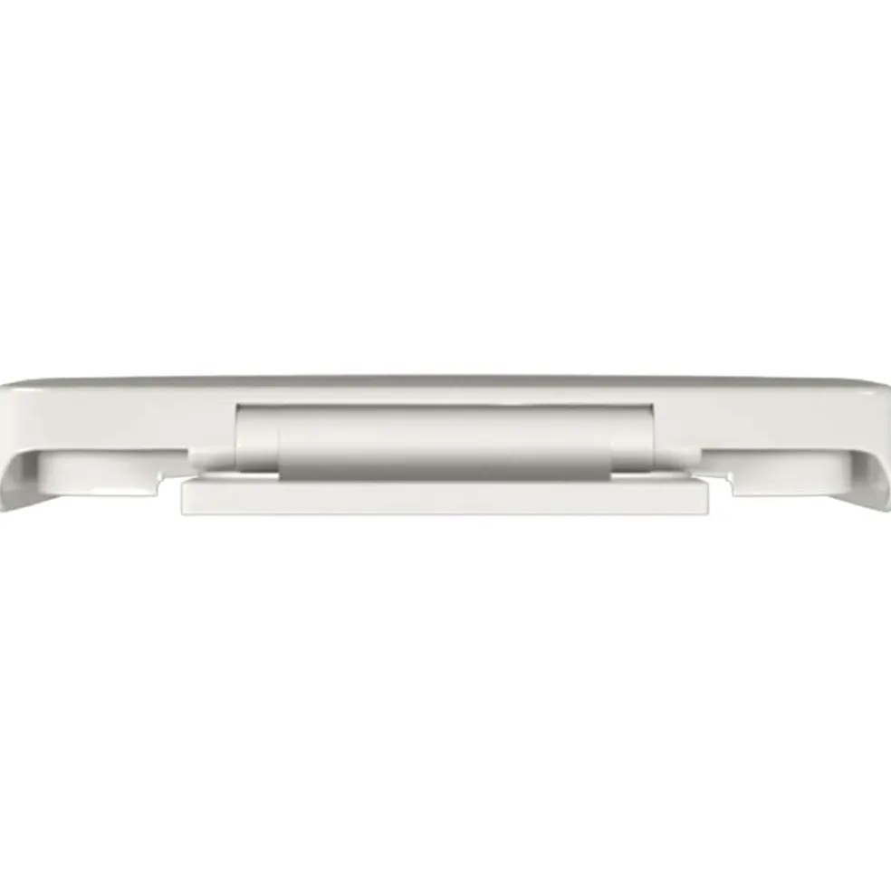 vidaXL Toiletbril soft-close ovaal wit