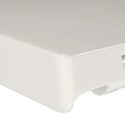 vidaXL Toiletbril soft-close met quick-release ontwerp vierkant wit