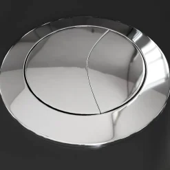 vidaXL Toilet met afvoer achter keramiek zwart