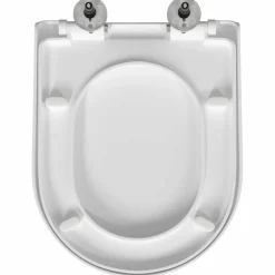 vidaXL Toiletzitting Verstelbaar Wit 48 x 36,5 x 4,5 cm Polypropyleen