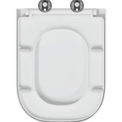 vidaXL Toiletzitting Wit 47,5 x 35 x 3,6 cm Duroplast